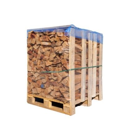 Palette de 1st de bois de chauffage sec séchoirs - prêt à l'emploi - mélange feuillus