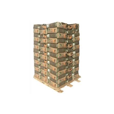 9 palettes de 693 sacs certifiés DIN ENplus A1 de 15 kg