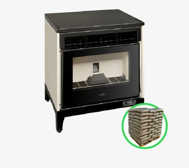Poêle à granulés Ferlux Odin – Modulaire (6 kW / 8 kW / 10 kW)