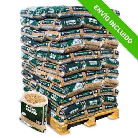 Granulés de bois GME WoodPellet en sacs de 15 kg pour le chauffage